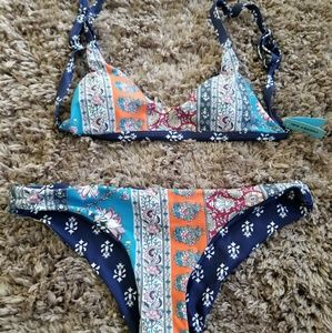 Reversible 2 piece swimsuit